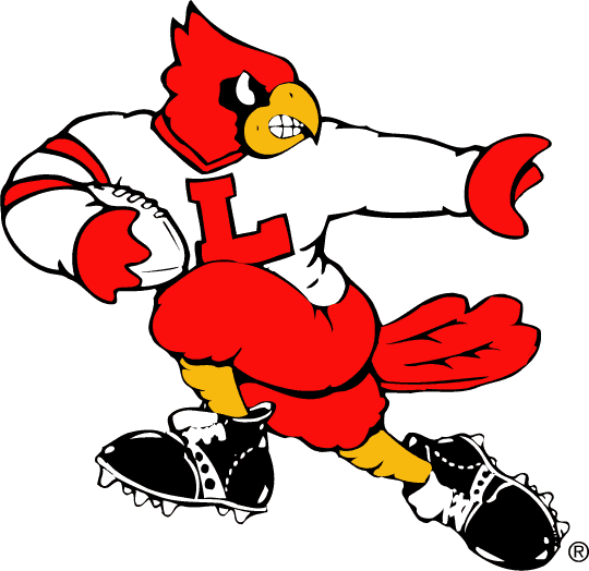 Louisville Cardinals 1992-2000 Mascot Logo v2 diy DTF decal sticker